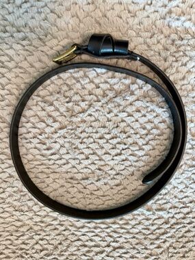 Madewell Black Leather Belt